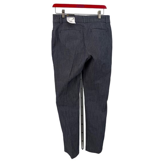 Lee Mid Rise Straight Leg Stretchy Shaping Pants WMNS 10M Gray Regular Fit Work - Picture 11 of 11